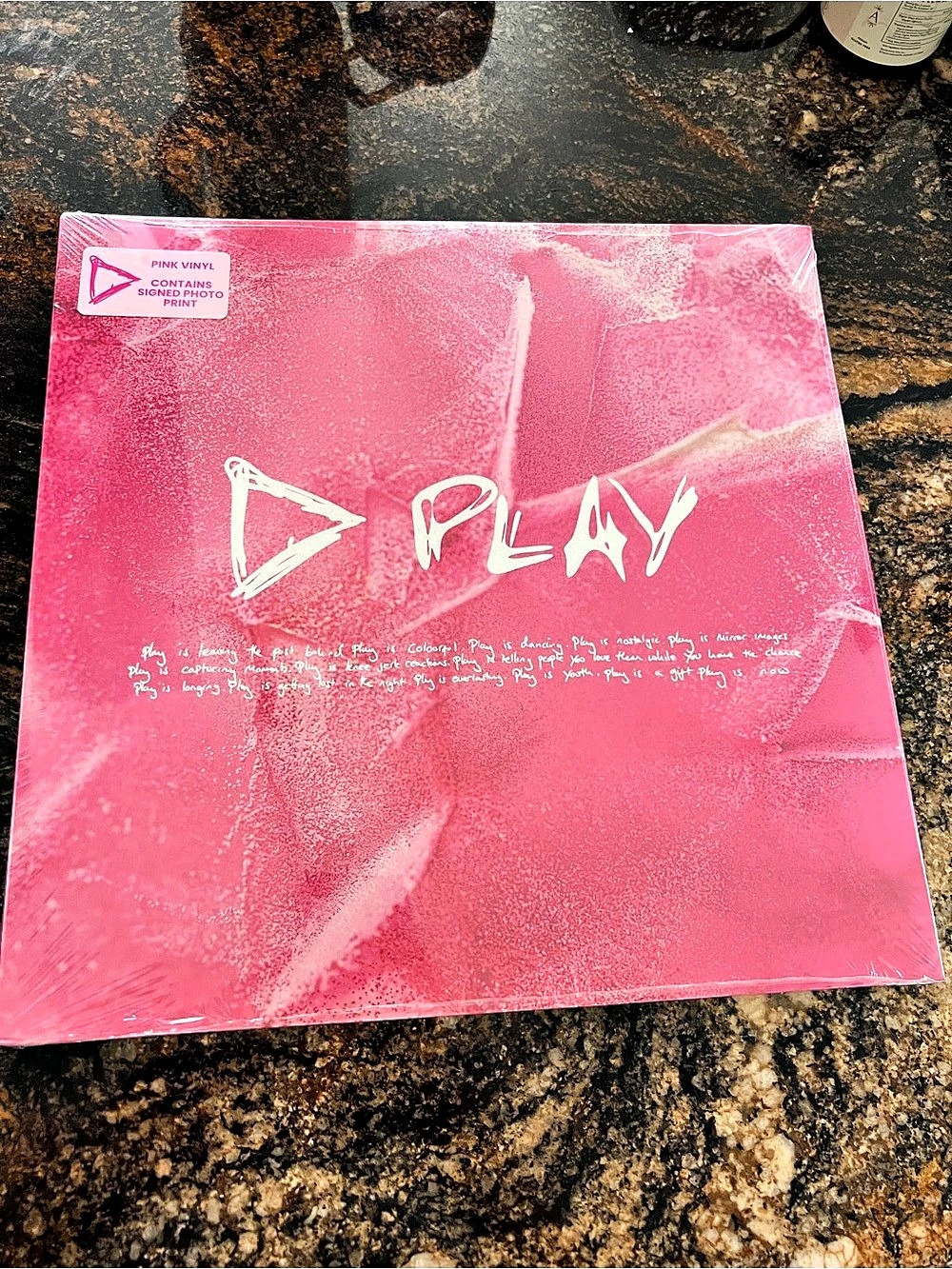 Play vinyl record by Ed Sheeran